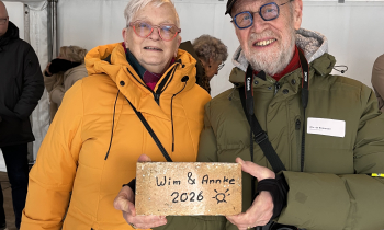 Nieuwe bewoners de Angerloo met persoonlijke steen